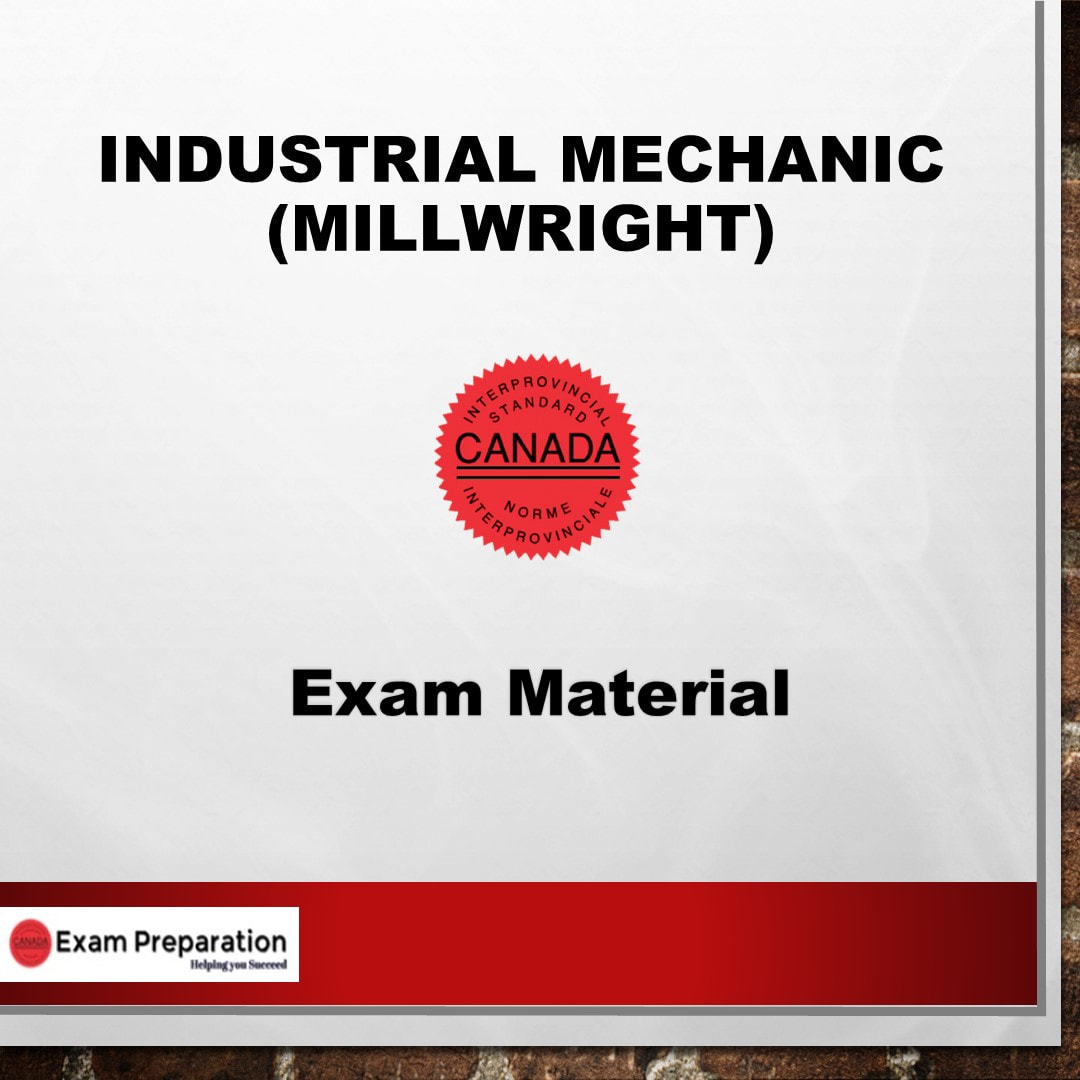 Millwright Exam Material Red Seal